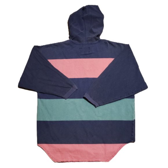 Vintage ENUF Internationale Striped Hoodie Multi-color | Men's Large L 90s Retro - Picture 2 of 8